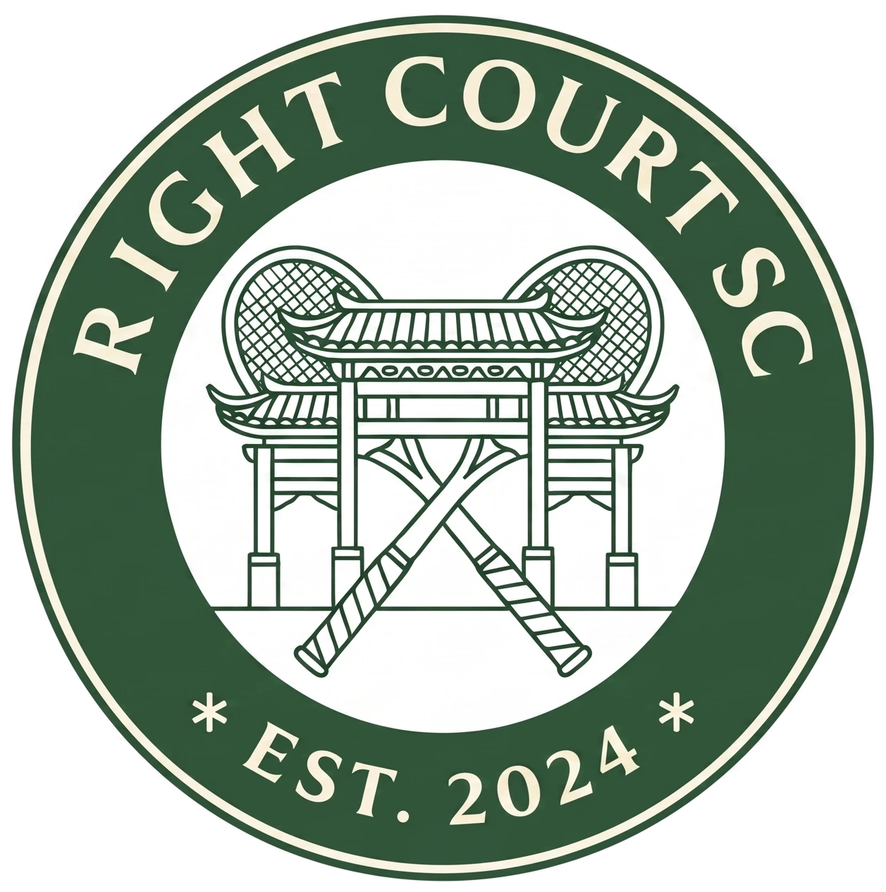 Right Court SC badge